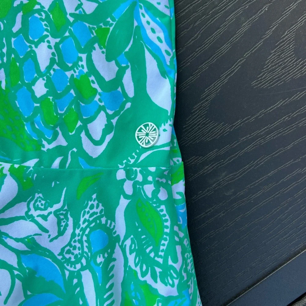 Lilly Pulitzer Luxletic Floral Sports Bra and Skort - Picture 6 of 7